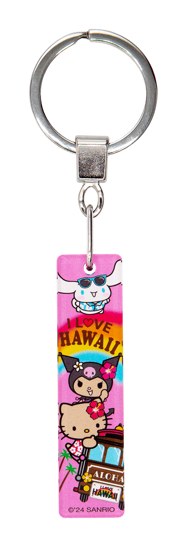 Hello Kitty® Acrylic Keyring: Hello Kitty® Trolley