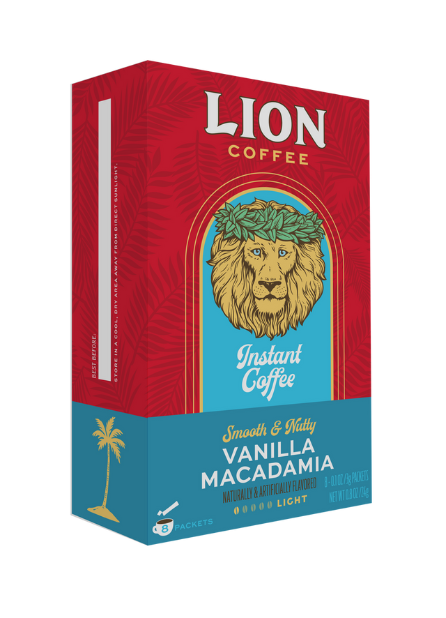 Hawaiian Paradise Coffee Single Serve K-Cup - Vanilla Macadamia Nut
