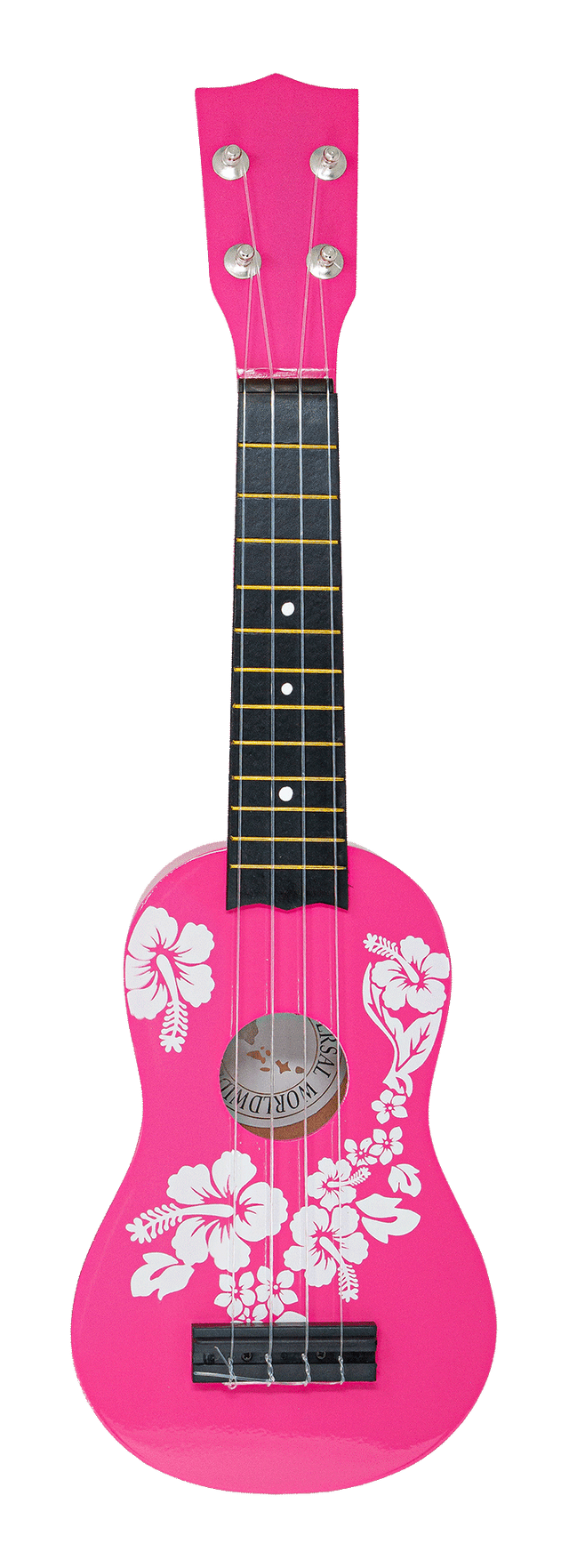 Floral Souvenir Ukulele - Pink