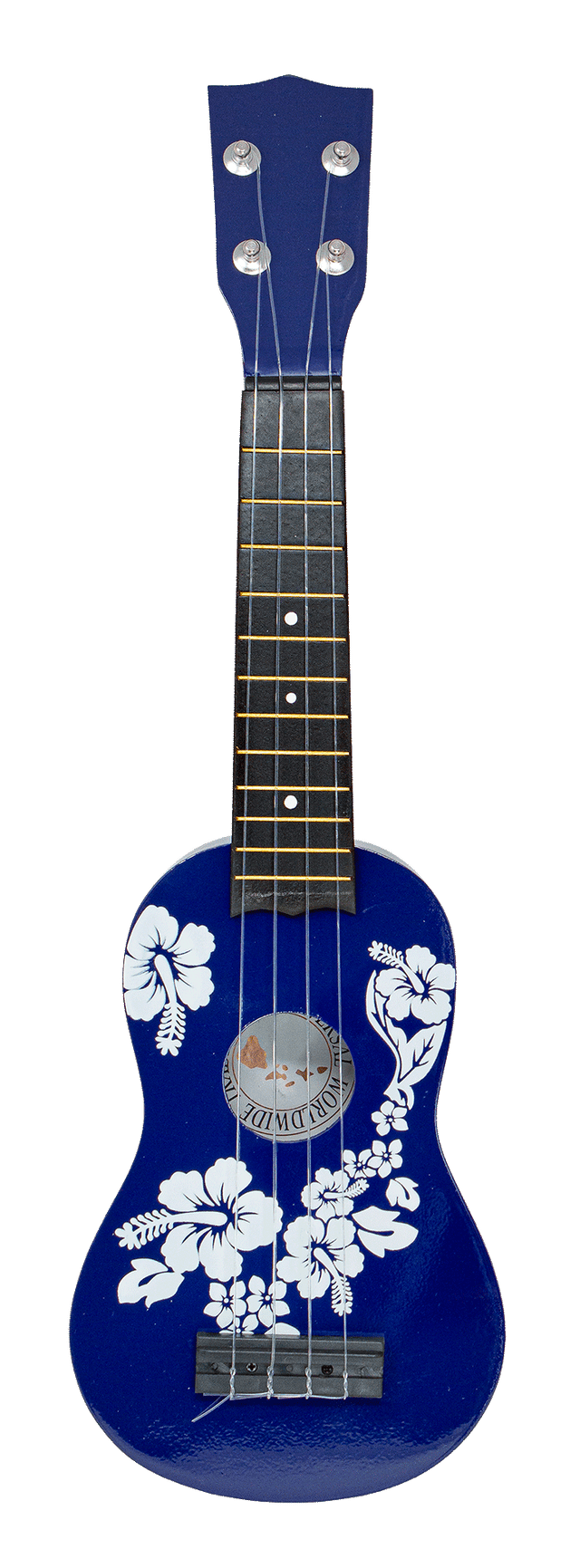 Floral Souvenir Ukulele - Blue