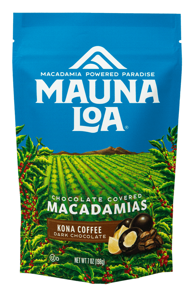 Mauna Loa Macadamia Stand Up Bag 7oz: Honey Roasted