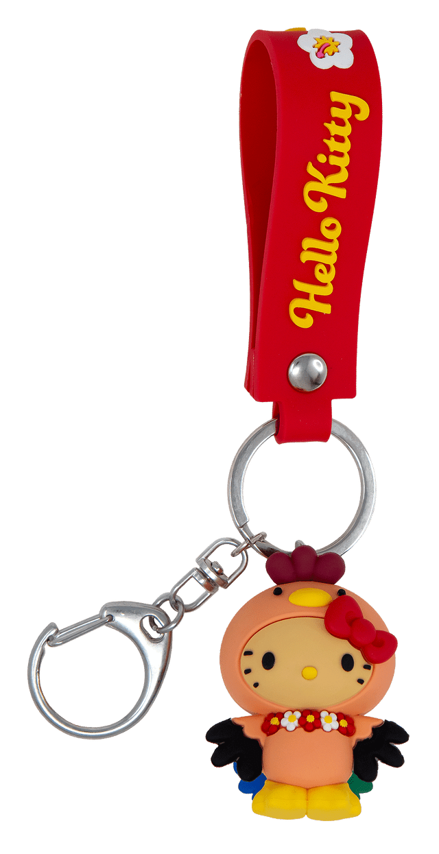 Hello Kitty® & Friends Mascot Keyring: Kuromi Hula