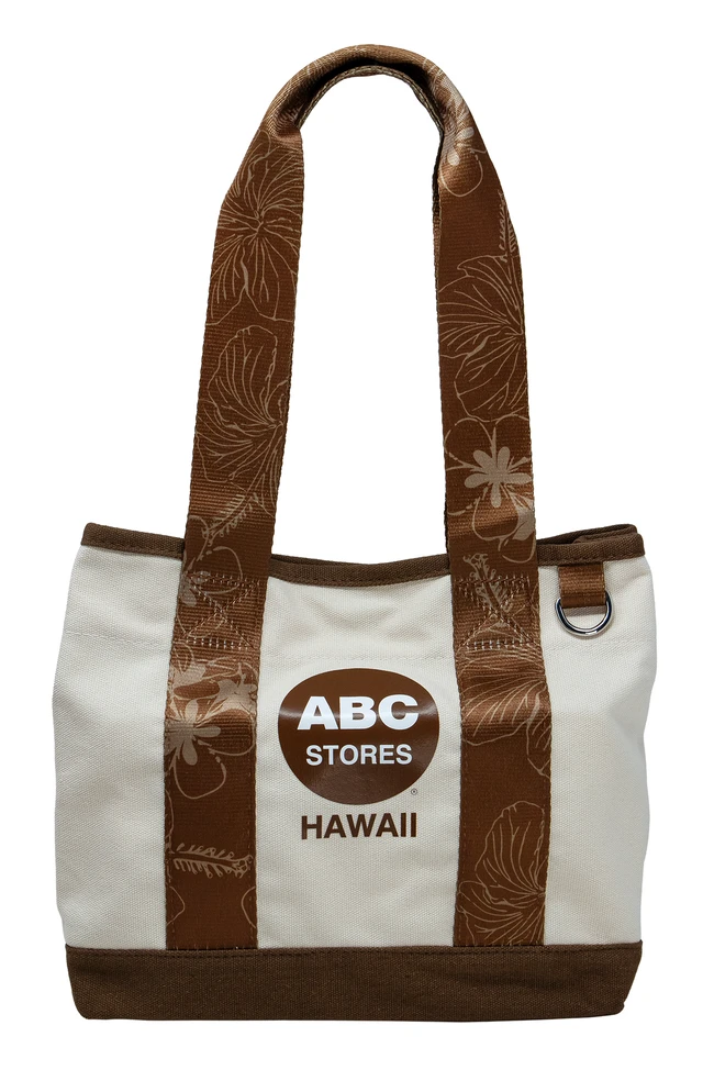 Mini Tote - ABC Logo: Brown