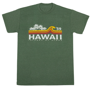 Hawaiian Performance Surfwear® Beach Break Blue Heather