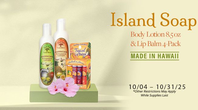 Island Soaps Promo
