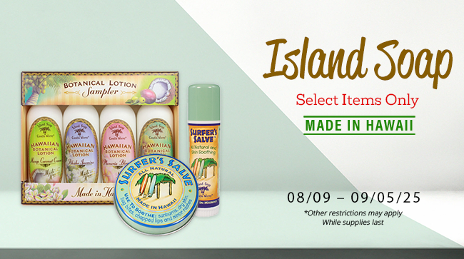 Island Soap Company Promo