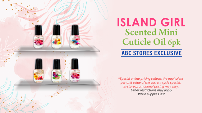 Island girl nail color-3 pack sale promo