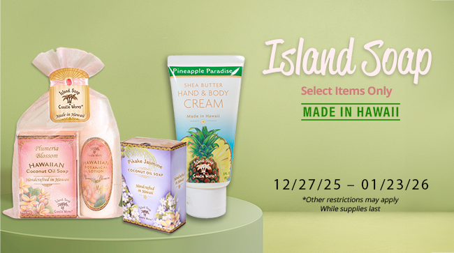 Island Soap Company Promo