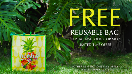 Free Reusable Bag Promotion