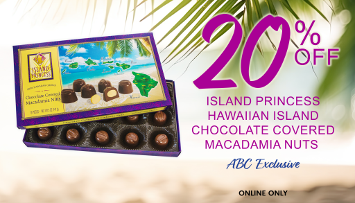 Island Princess Chocolate Promo