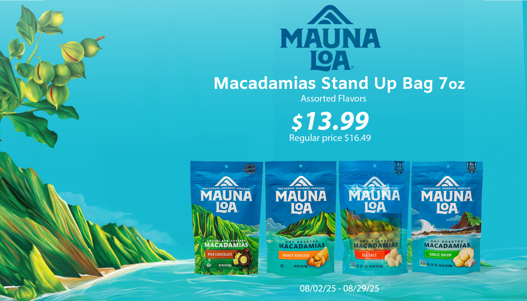 Mauna Loa Stand Up Bag Promotion
