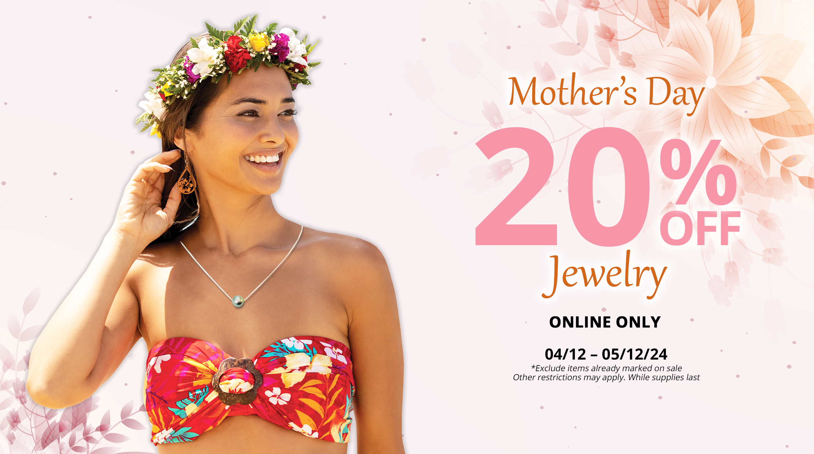Mother's Day Jewelry Promo