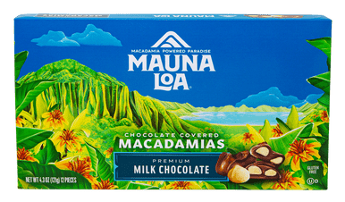 Mauna Loa Mountains Chocolate Covered Macadamia Nuts 4.3oz