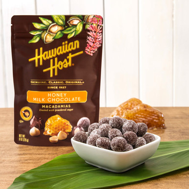 Hawaiian Host Paradise Collection - Honey Milk Chocolate Covered