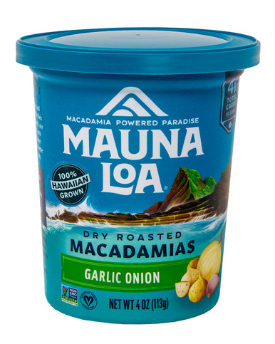 Mauna Loa Macadamia Nuts Single Cup - Garlic Onion