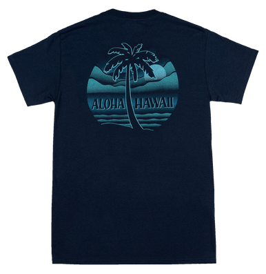 Crew Neck Tee - Moonlight: Navy