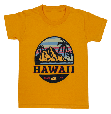 【HELLO SUNRISE】 HAWAII Arch Logo Tee /追跡付 HELLO SUNRISE】 HAWAII Arch Logo Tee /追跡付 (Hello Sunrise