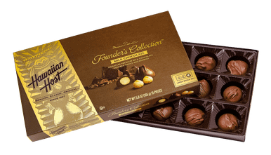 Hawaiian Host Founder's Collection Milk Chocolate Covered