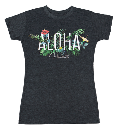 トップス WIND AND SEA 24SS ALOHA Tee BK M 47801-BabyTeeIGGarden-Front-