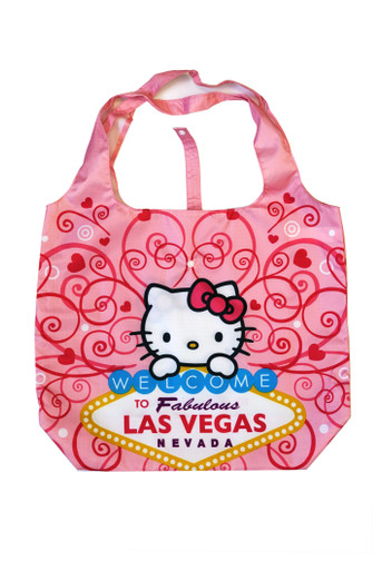 Hello Kitty ® LAS VEGAS Foldable Tote: Hello Kitty & Friends - Blue