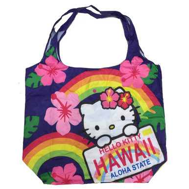 Hello Kitty ® LAS VEGAS Foldable Tote: Hello Kitty & Friends - Blue