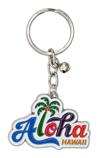 Aloha♡ 93440-MetalEnamelKeyring-