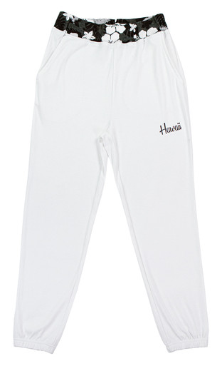 【GRAVER】21FW★ Zipper white flower white clip jogger pants E-1890401_3_grande.jpg?v=