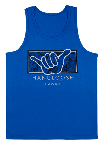 venicew Hangtang Top/タンクトップ Men's Tank Top - Hangloose Frame: Blue
