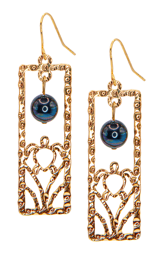 Vintage 1960s Fruit Dangle Earrings: Mod Colorful Jewelry