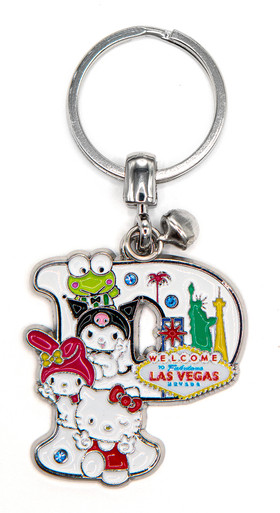 Hello Kitty® & Friends LAS VEGAS Initial Keyring: F