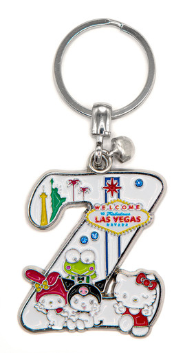 Hello Kitty® & Friends LAS VEGAS Initial Keyring: F