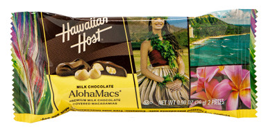 Hawaiian Host Aloha Mac Snack Bar 0.9 oz Single
