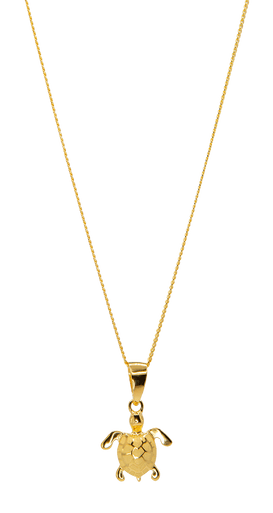 Hawaii Jewelry Barbara Edelstein ネックレス Moana Collection Gold Necklace Pendant: Solid Sea Turtle