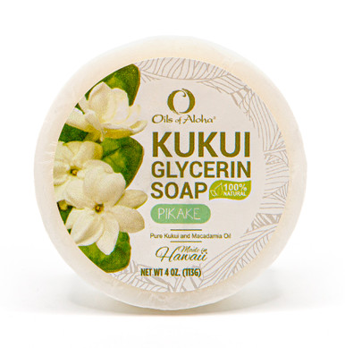 Oils of Aloha - Kukui Glycerin Soap: Pikake