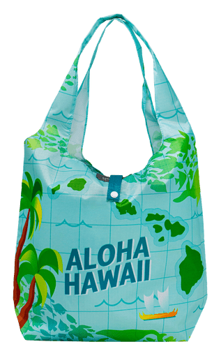 Paradise Foldable Tote: Island Chain