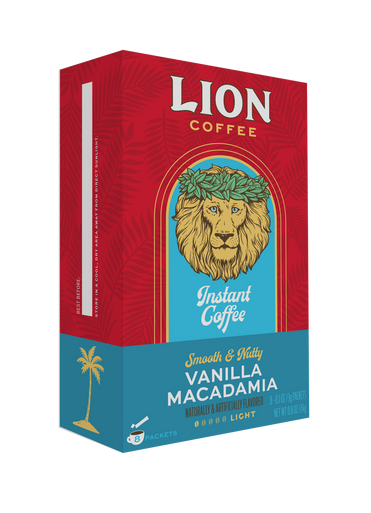 Lion Coffee INSTANT Coffee: Vanilla Macadamia Lion Coffee INSTANT Coffee: Vanilla Macadamia