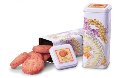 Island Treasures Macadamia Nut Shortbread Cookies: Leis of Aloha