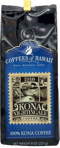 Kona Nightingale 100% Kona Coffee: Ground