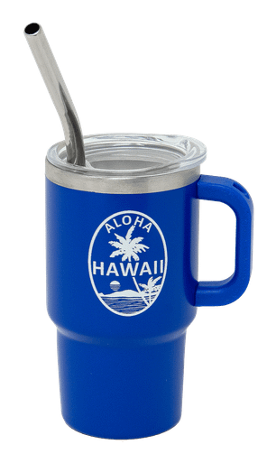 Mini Stainless Steel Tumbler - Blue