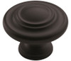 Amerock, Everyday Basics, Inspirations, 1 3/4" Round Knob, Matte Black