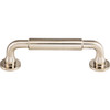Top Knobs, Serene, Lily, 3 3/4" (96mm) Straight Pull, Brushed Satin Nickel