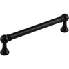 Top Knobs, Serene, Kara, 5 1/16" (128mm) Straight Pull, Black - alt view