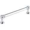 Top Knobs, Serene, Kara, 5 1/16" (128mm) Straight Pull, Polished Chrome - alt view