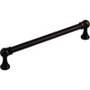 Top Knobs, Serene, Kara, 6 5/16" (160mm) Straight Pull, Tuscan Bronze - alt view