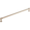 Top Knobs, Serene, Kara, 12" (305mm) Straight Pull, Brushed Satin Nickel - alt view