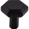 Top Knobs, Serene, Lydia, 1 1/8" Round Knob, Flat Black