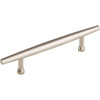 Top Knobs, Lynwood, Allendale, 3 3/4" (96mm) Bar Pull, Polished Nickel - Angle View