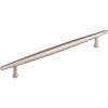 Top Knobs, Lynwood, Allendale, 7 9/16" (192mm) Bar Pull, Brushed Satin Nickel - Angle View