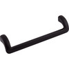 Top Knobs, Lynwood, Kentfield, 6 5/16" (160mm) Straight Pull, Flat Black - Alt View