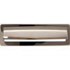 Top Knobs, Lynwood, Hollin, 5 1/16" (128mm) Cup Pull, Polished Nickel